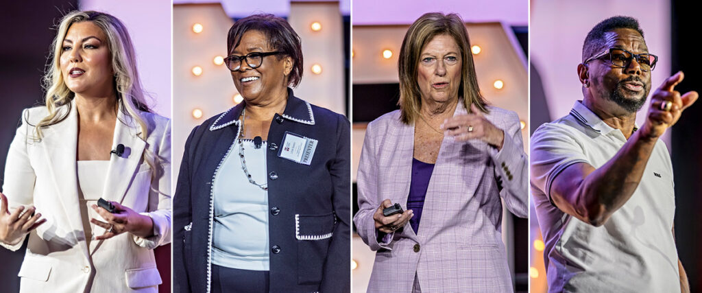 The four keynote speakers at the 2026 Wendy's Wonderful Kids Summit